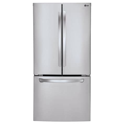 There's always a place for fresh and frozen favorites inside this 30 in. . Stainless steel refrigerators at home depot